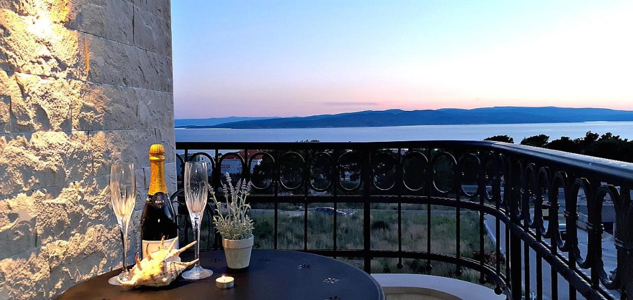 Stone House Bonaca Apartment Baska Voda Bagian luar foto