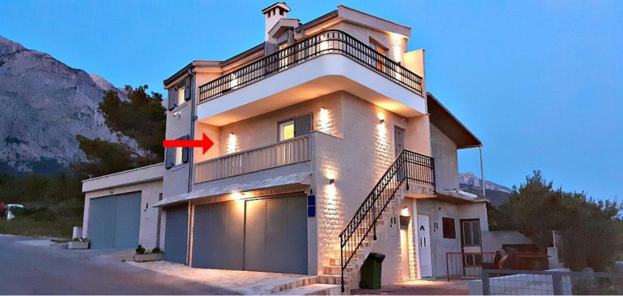 Stone House Bonaca Apartment Baska Voda Ruang foto