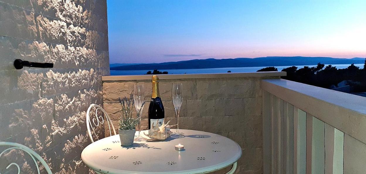 Stone House Bonaca Apartment Baska Voda Ruang foto