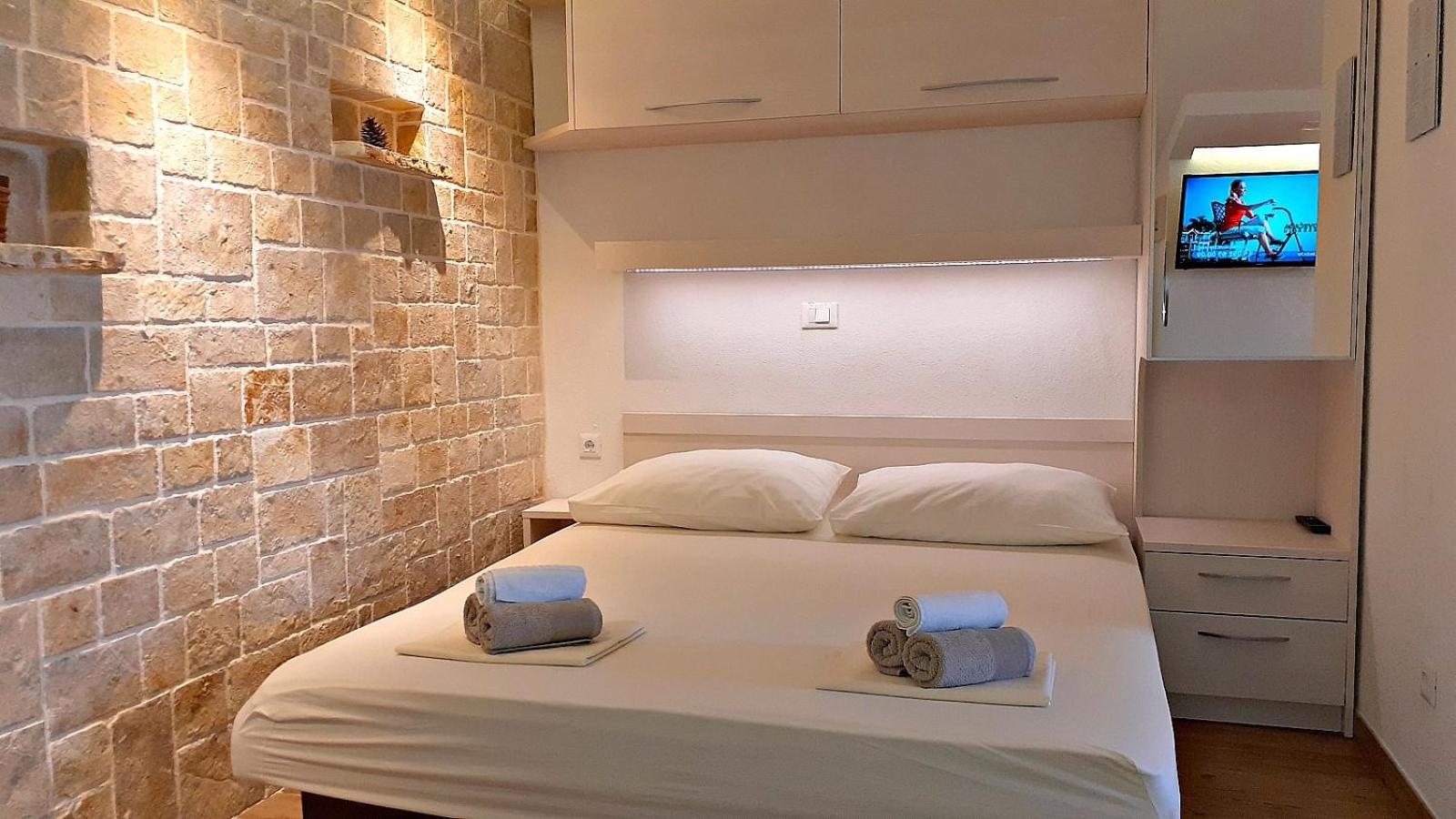 Stone House Bonaca Apartment Baska Voda Ruang foto
