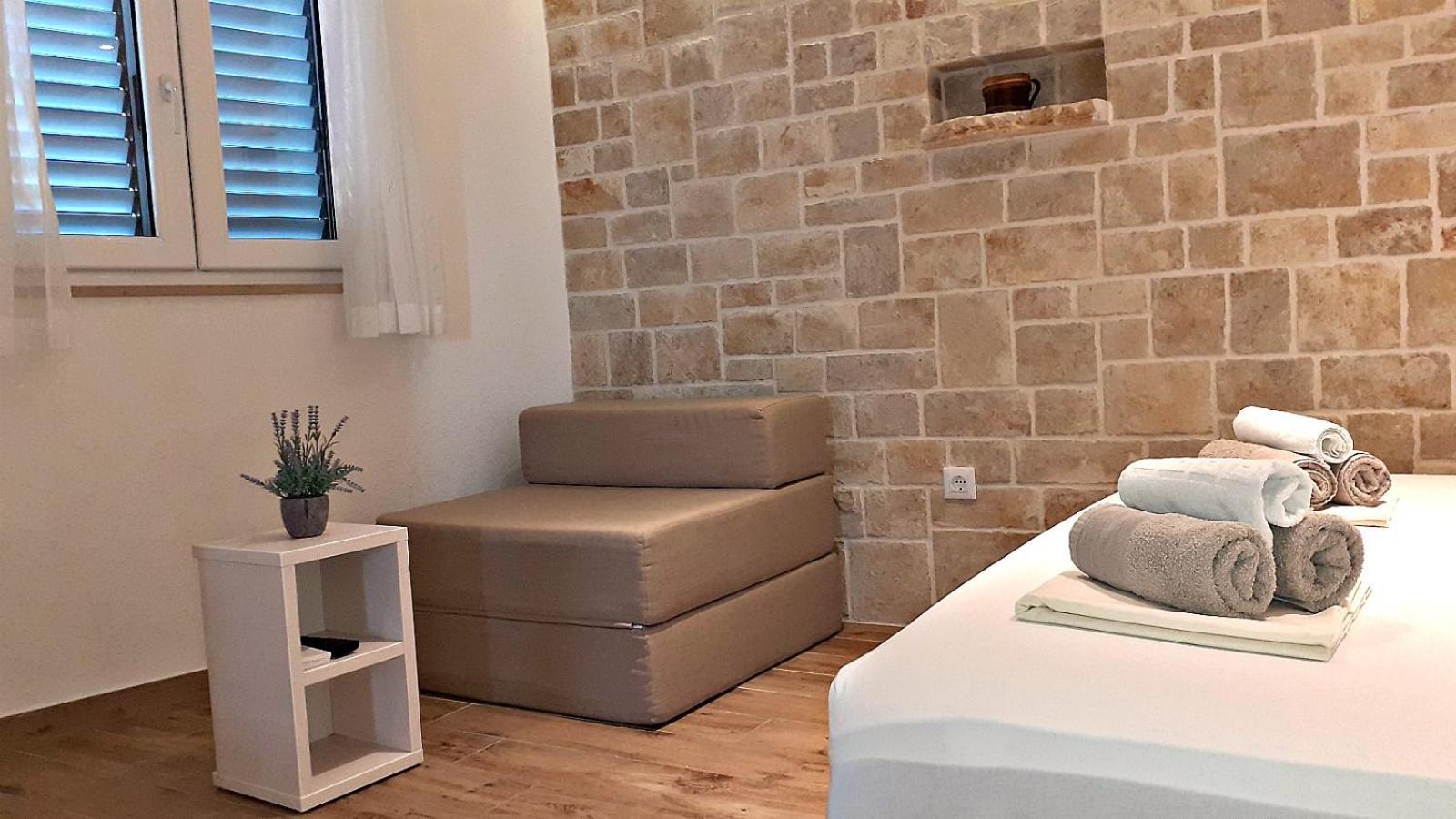 Stone House Bonaca Apartment Baska Voda Ruang foto