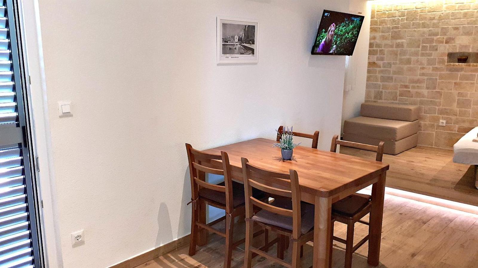 Stone House Bonaca Apartment Baska Voda Ruang foto