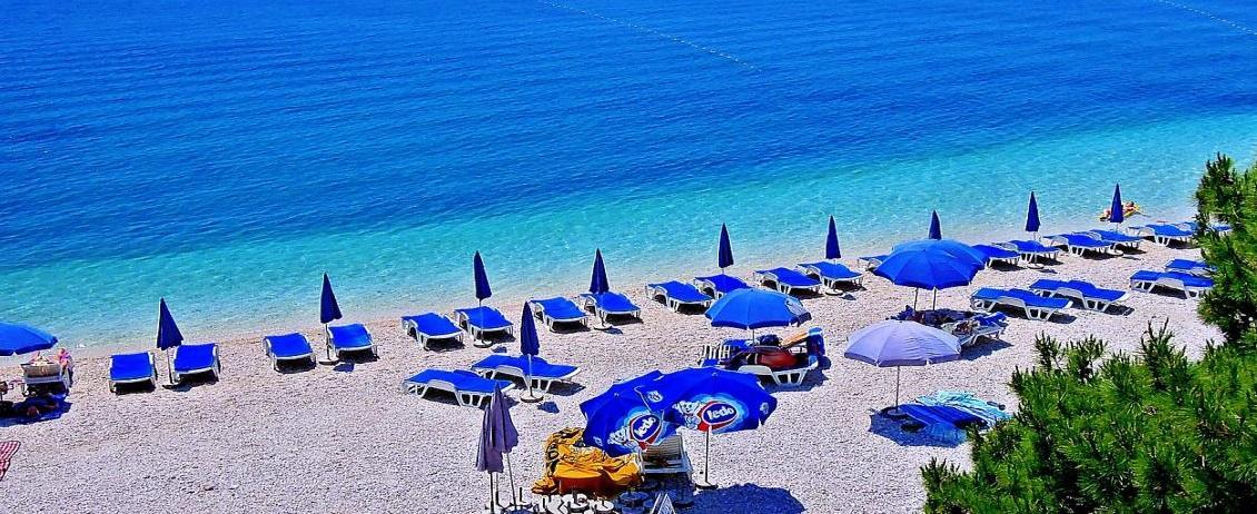 Stone House Bonaca Apartment Baska Voda Bagian luar foto